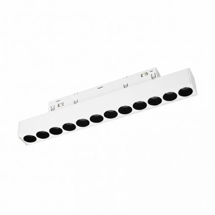 Γραμμικό Φωτιστικό Μαγνητικής Ράγας LED 12W CCT 24° 22cm Λευκό