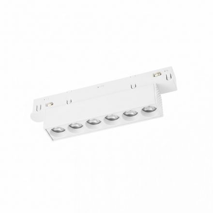 Γραμμικό Φωτιστικό Μαγνητικής Ράγας LED 6W 4000K 48V 110mm Λευκό