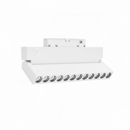 Γραμμικό Φωτιστικό Ράγας LED 12W 3000K 48V 230mm Λευκό