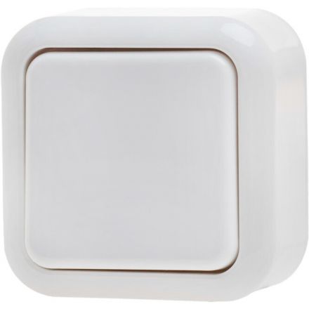 GEYER Διακόπτης Απλός Λευκός IP20