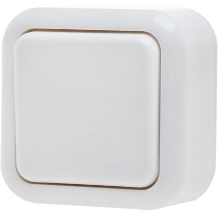 GEYER Διακόπτης A/R Μεσαίος Λευκός IP20