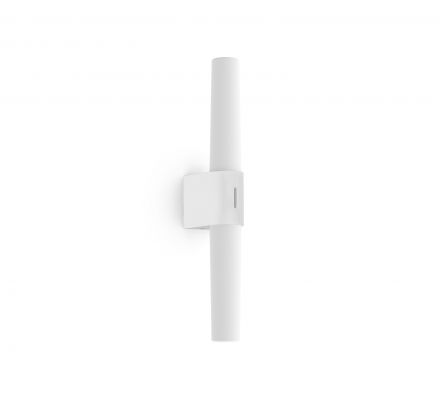 Φωτιστικό Μπάνιου Helva Double Basic LED 9W Πλαστικό Λευκό IP44