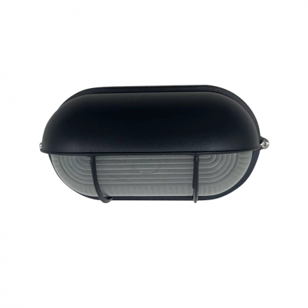 ACA Χελώνα E27 60W RAL C0026 Μαύρο ΙΡ54