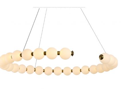 LOLLY Κρεμαστό Φωτιστικό LED 40W 3CCT - Ορείχαλκος - Ακρυλικό