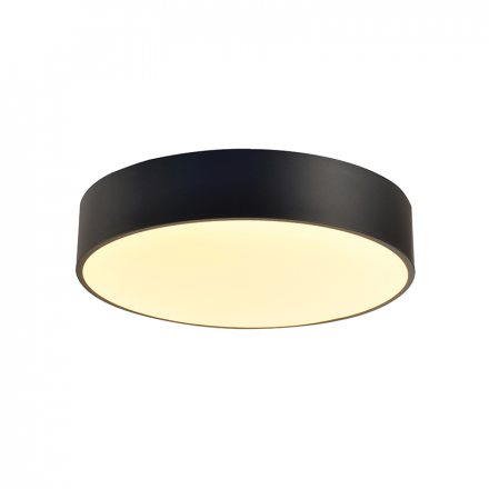 ACA Πλαφονιέρα LED 32W CCT OPTIMUS Μαύρο Ματ Μέταλλο