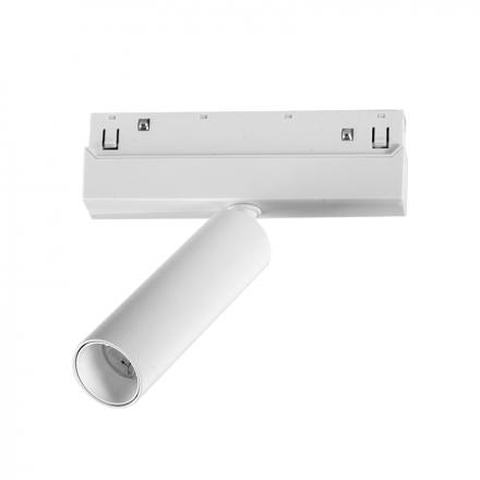 ACA Μαγνητικό Μίνι Σποτ LED 48V 6W 4000K 640Lm 24° Osram RA90 Φ30x60mm Λευκό Ματ