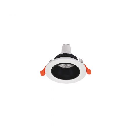 Inlight Χωνευτό Spot GU10 Λευκό-Μάυρο X00310WB