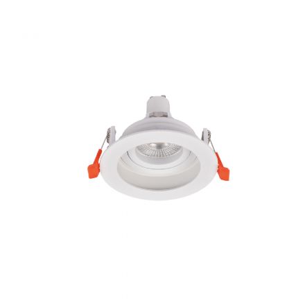 Inlight Χωνευτό Spot GU10 Λευκό X00300W