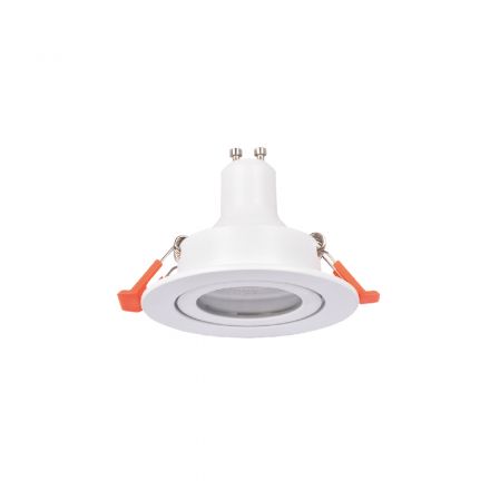 Inlight Χωνευτό Spot GU10 Λευκό X00350W
