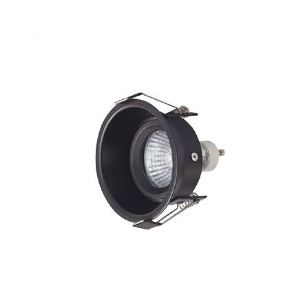 Inlight Χωνευτό Spot GU10 Μαύρο X0010-Black