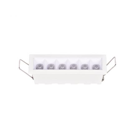 Inlight Χωνευτό Spot LED 6x3W 3CCT Λευκό