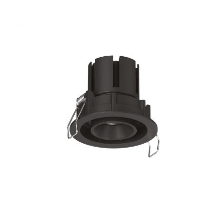 Inlight Χωνευτό Spot LED 7W 3CCT Μαύρο X00230B