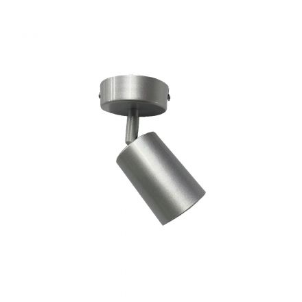Inlight Επιτοίχιο Spot Μέταλλο Ασημί GU10 D:15cm (9087-1-Silver)