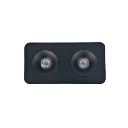 InLight Επίτοιχο Spot LED 2x8W 3CCT Μαύρο