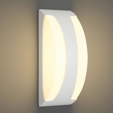 InLight Εξωτερικό Επίτοιχο Φωτιστικό Wildwood - E27 Λευκό (80203624)