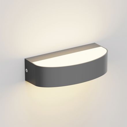InLight Εξωτερικό Φωτιστικό Caror - LED 9W 3CCT Up - Down Ανθρακί (80204040)