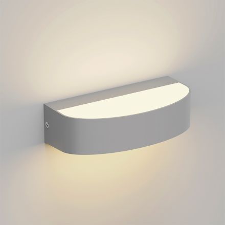 InLight Εξωτερικό Φωτιστικό Caror - LED 9W 3CCT Up - Down Γκρι (80204030)