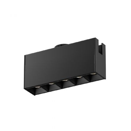 InLight Φωτιστικό LED 10W 3000K για Chandler Ράγα Μαύρο 3.4cmx6.5cmx13.5cm (13C-00041)