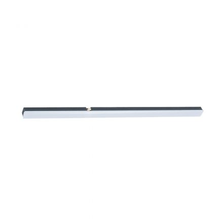 Inlight Γραμμικό Φωτιστικό LED 6W 3000K για Μαγνητική Mini Ράγα Μαύρο D:30cmx1,6cm TMM0041-Black