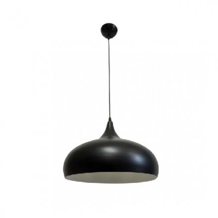 InLight Κρεμαστό Φωτιστικό Μαύρο Μέταλλο 1xE27 D:36cm (4052-BL)