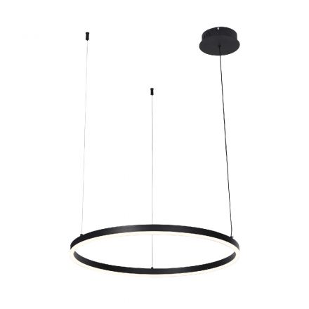 Inlight Κρεμαστό Φωτιστικό LED 45W 3CCT Με Διακόπτη D:100cm 6095-AA-Black
