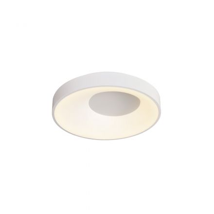 InLight Πλαφονιέρα Οροφής LED 36W 3CCT Λευκό Μέταλλο και Ακρυλικό 48cm (42040-White)