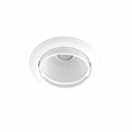 Χωνευτό Spot Περιστρεφόμενο LED 42W 3000K 5520Lm IP20 Λευκό 173x115mm