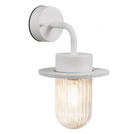 Επίτοιχο Φωτιστικό Januka LED Ε27 Πλαστικό Floreal IP54