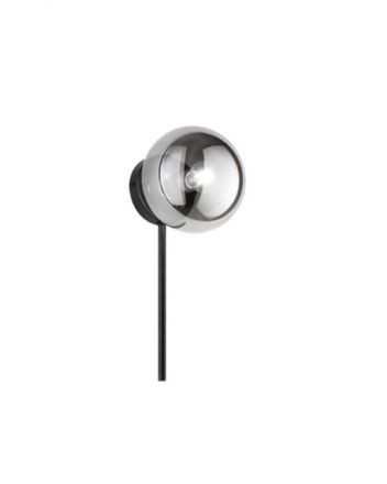 Απλίκα LED E14 Jewel Μαύρο/Smoke