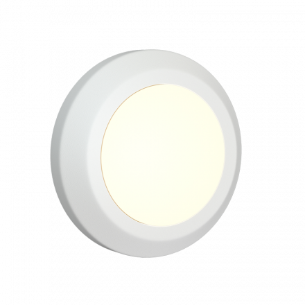 InLight Jocassee LED 3.5W 3CCT Outdoor Wall Lamp White D:15cmx2.7cm (80201420)
