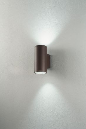 Απλίκα Εξωτερικού Χώρου LED 2xGU10 Jubo IP54 Καφέ