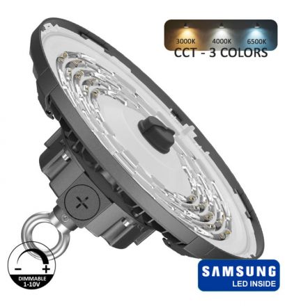 Καμπάνα LED samsung Chip selectable 200W-150W-100W CCT dimmable