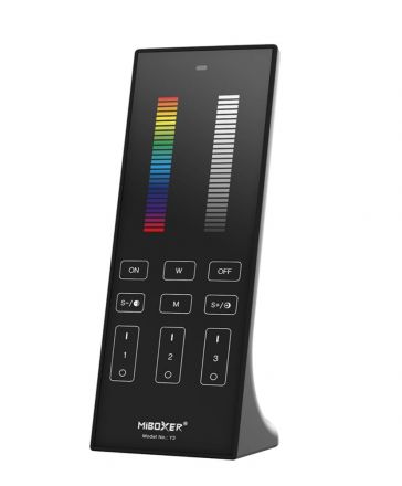 Κάθετο Τηλεχειριστήριο LED RGB+CCT 2.4GHZ A-Y3-B Μαύρο IP20