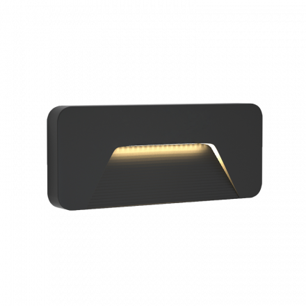 InLight Kentucky LED 3W 3CCT Outdoor Wall Lamp Anthracite D:22cmx8cm (80202040)