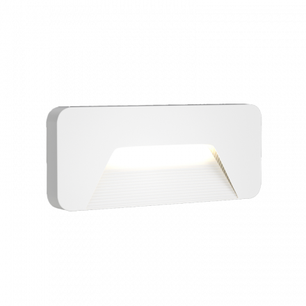 InLight Kentucky LED 3W 3CCT Outdoor Wall Lamp White D:22cmx8cm (80202020)