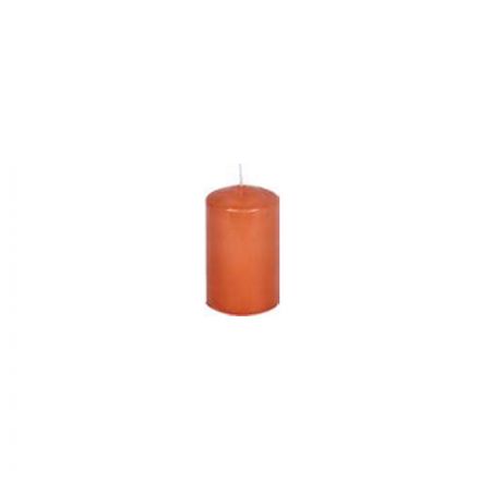 Κερί Πορτοκαλί Με Άρωμα Jasmine 6x10cm