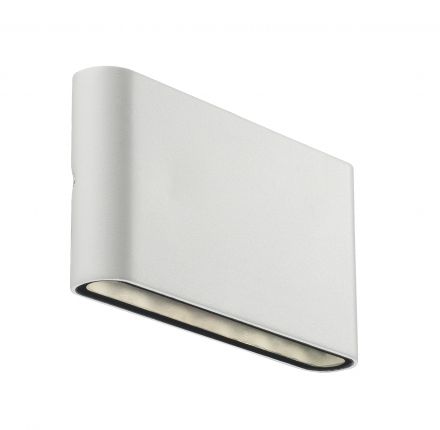 Επίτοιχο Φωτιστικό Kinver LED 8.5W Αλουμίνιο Λευκό IP54