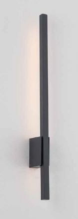 Zambelis Lights Απλίκα Τοίχου LED 12W Αλουμινίου Γραφίτης IP65