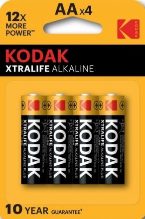 Αλκαλικές Μπαταρίες AA 1.5V 4τμχ