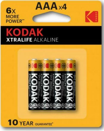 Xtralife Αλκαλικές Μπαταρίες AAA 1.5V 4τμχ