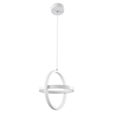 ALICE 61056 Κρεμαστό Φωτιστικό LED Οροφής 20W CCT Λευκό 25cm