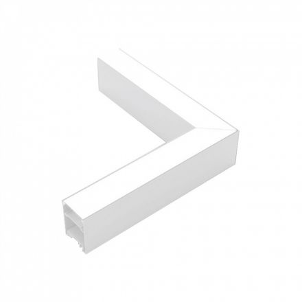 InLight Γωνιακός σύνδεσμος LED 10W 3CCT Λευκό D:16,5cmX16,5cm (L006-WH)