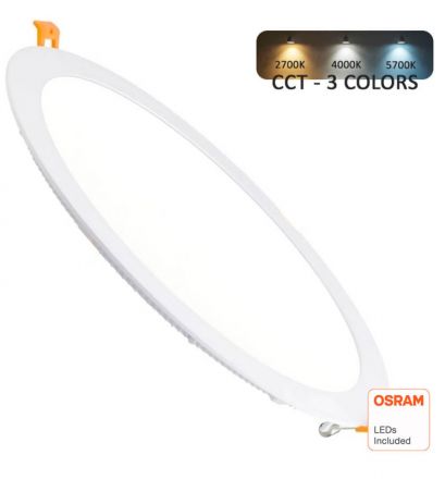 LED Panel Χωνευτό Osram Chip 30W CCT