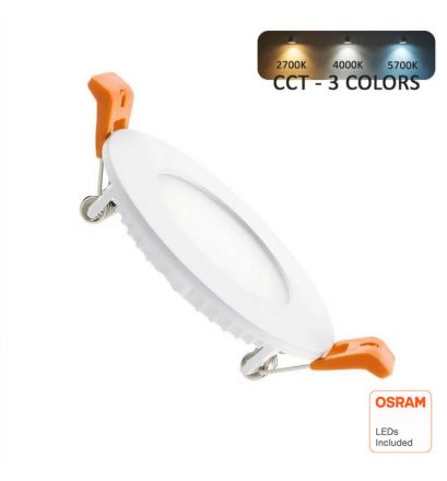 LED Panel Χωνευτό Osram Chip 6W CCT