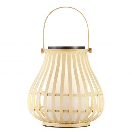 Ηλιακό Φωτιστικό Leo LED 3.5W USB IP44 Bamboo