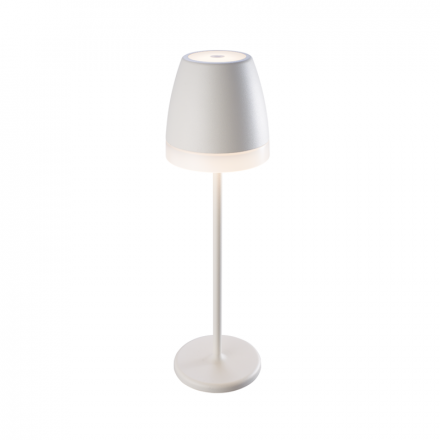 ACA Επιτραπέζιο Φωτιστικό Μπαταρίας LED 2W 150Lm 38° 3000K Λευκό Ματ IP54