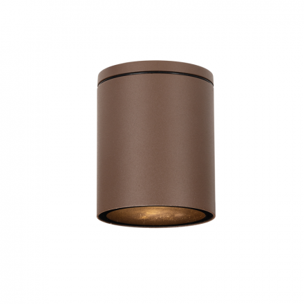 ACA Στρογγυλό Σποτ Οροφής LED GU10 230V AC Σκουριά IP65