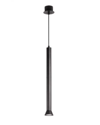 Κρεμαστό Φωτιστικό LED 1xGU10 Lila Μαύρο 48cm