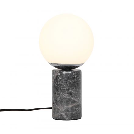 Επιτραπέζιο Φωτιστικό Lilly LED E14 Μέταλλο/Γυαλί Γκρι