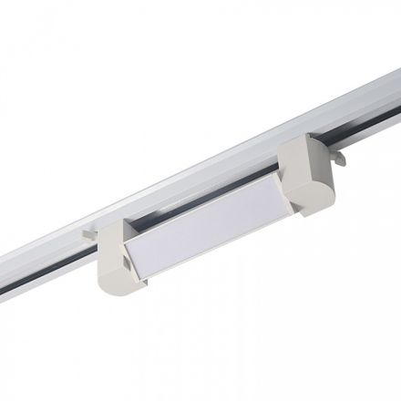 Γραμμικό Φωτιστικό Ράγας 3Φ LED 30W 3000K 120° Λευκό 478mm